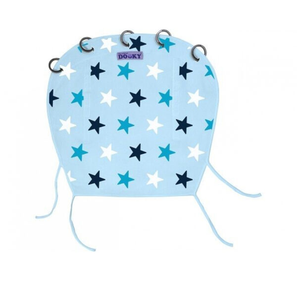 Dooky universal cover baby blue stars