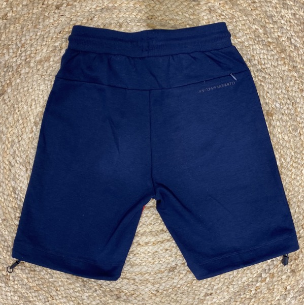 FLEECE SHORTS DOUBLE REGULAR FIT IN TERRY COTTON  FABRIC
