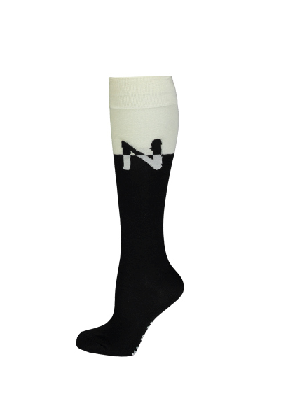 Roxy long black n white sock
